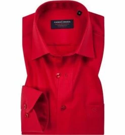 Besorgen 😀 CasaModa Hemd 006050/408 Comfort Fit, Baumwolle, Rot, Tomatenrot 💯