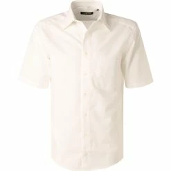 Neu 💯 CasaModa Hemd 008070/62 Kurzarmhemd, Comfort Fit, Baumwolle, Ecru ✨