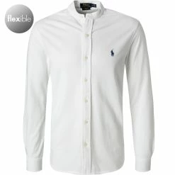 Top 10 ⌛ Polo Ralph Lauren Hemd 710742468/002 Baumwoll-Piqué, Weiß 👍