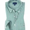 Bestes Angebot ❤️ Gant Hemd 3046700/373 Regular Fit, Baumwolle, Grün-weiß kariert, Grün-weiß 🔥