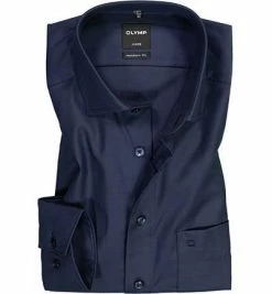 Coupon ✔️ OLYMP Luxor Modern Fit 0745/64/14 Hemd, Twill, Nachtblau 😉