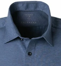 Bestpreis 🥰 OLYMP Level Five Body Fit 2008/64/13 Hemd, Jersey, Rauchblau meliert, Rauchblau 😉 -Hemden Verkaufsgeschäft 351742 norm2
