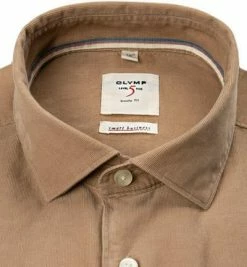 Billig 🔥 OLYMP Level Five Body Fit smartbusiness 3550/64/24 Hemd, Cord, Caramel, Karamell 😀 -Hemden Verkaufsgeschäft 352051 norm2