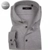 Coupon 👏 DESOTO Luxury Hemd Hai 30008-30/703 Jersey, Hellgrau meliert, Hellgrau ✨