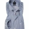 Neu ✔️ OLYMP Luxor Modern Fit 0746/64/18 Hemd, Twill, Marineblau gestreift, Marine ❤️