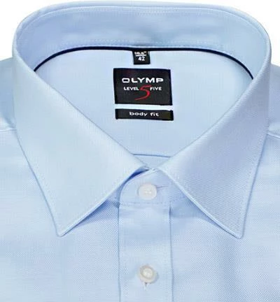 Billig 👏 OLYMP Level Five Body Fit 0763/64/12 Hemd, Twill, Ozon 🎁 3 Billig 👏 OLYMP Level Five Body Fit 0763/64/12 Hemd, Twill, Ozon 🎁 – Bild 3