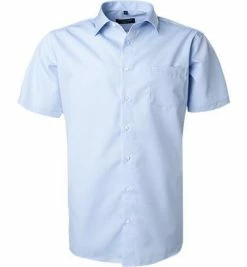 Großhandel 🔔 CasaModa Modern Fit 1/2 Arm Kent 008570/115 Kurzarmhemd, Chambray, Himmelblau 🎉