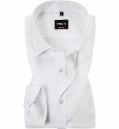 Schlussverkauf 🛒 Venti Hemd 001410/000 Body Fit, Baumwolle, Weiß 🌟