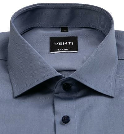 Bester Verkauf 🎁 Venti Hemd 001880/100 Modern Fit, Baumwolle, Blau , Blau ⭐ 2 Bester Verkauf 🎁 Venti Hemd 001880/100 Modern Fit, Baumwolle, Blau , Blau ⭐ – Bild 2