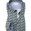 Bester Verkauf 👍 bugatti Hemd 9350/68821/550 Modern Fit, Baumwolle, Grün gemustert, Grün 👍