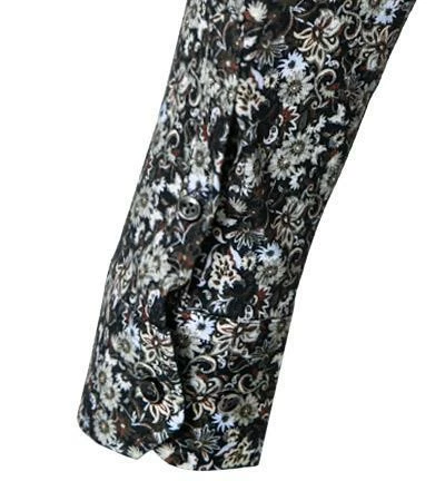 Rabatt 😉 DESOTO Hemd New Hai 37407-3/622 Jersey, Marine-grün gemustert, Marine-grün 😀 4 Rabatt 😉 DESOTO Hemd New Hai 37407-3/622 Jersey, Marine-grün gemustert, Marine-grün 😀 – Bild 4