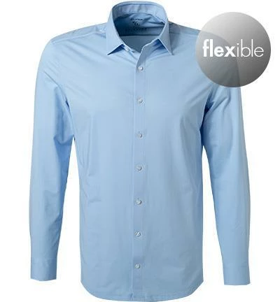 Bester Verkauf 😀 OLYMP No. Six Super Slim 2512/64/11 Hemd, Super Slim Fit, Jersey geruchshemmend, Bleu ✨ 2 Bester Verkauf 😀 OLYMP No. Six Super Slim 2512/64/11 Hemd, Super Slim Fit, Jersey geruchshemmend, Bleu ✨ – Bild 2