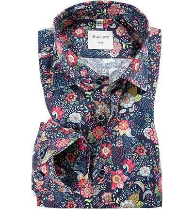 Brandneu ⌛ Haupt Hemd 7052027293/40708 Regular Fit, Baumwolle, Navy gemustert, Navy ⌛ 1 Brandneu ⌛ Haupt Hemd 7052027293/40708 Regular Fit, Baumwolle, Navy gemustert, Navy ⌛