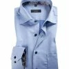 Bestes Angebot 😉 ETERNA Hemd 3680/E95K/10 Comfort Fit, Baumwolle, Hellblau meliert, Hellblau-weiß 🎉