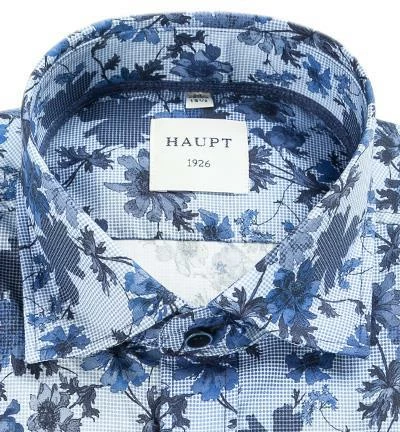 Rabatt 🛒 Haupt Hemd 7052027255/40701 Regular Fit, Baumwolle, Blau gemustert, Blau ⌛ 2 Rabatt 🛒 Haupt Hemd 7052027255/40701 Regular Fit, Baumwolle, Blau gemustert, Blau ⌛ – Bild 2