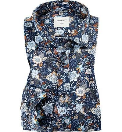 Neu 🎁 Haupt Hemd 70520217293/40706 Modern Fit, Baumwolle, Blau gemustert, Blau 🛒 2 Neu 🎁 Haupt Hemd 70520217293/40706 Modern Fit, Baumwolle, Blau gemustert, Blau 🛒 – Bild 2