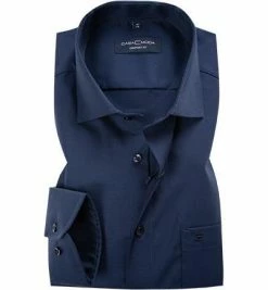 Schlussverkauf 🛒 CasaModa Hemd 393310700/106 Comfort Fit, Baumwolle, Dunkelblau 🤩