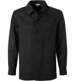 Besorgen 👏 Aigle Hemd dark heather grey J8482 Flanell, Dunkelgrau 🔥