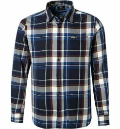 Bester Verkauf 🧨 N.Z.A. Hemd 20HN534/263 Twill, Denim navy kariert, Denim navy 🛒