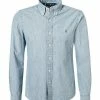 Rabatt 💯 Polo Ralph Lauren Hemd 710548538/001 👖 Jeanshemd, Slim Fit, Baumwolle, Hellblau, Blau 🎁