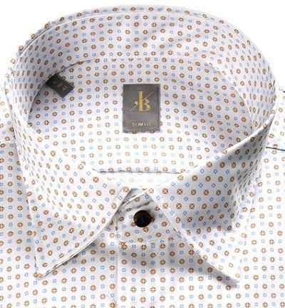 Neu 🥰 Jacques Britt Hemd Messina 765240/21 Slim Fit, Baumwolle, Weiß-braun gemustert, Weiß-braun 👍 2 Neu 🥰 Jacques Britt Hemd Messina 765240/21 Slim Fit, Baumwolle, Weiß-braun gemustert, Weiß-braun 👍 – Bild 2