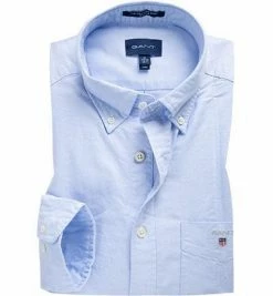 Schlussverkauf 🤩 Gant Hemd 3046000/468 Regular Fit, Oxford, Hellblau 🔥