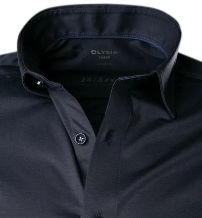 Top 10 ❤️ OLYMP Luxor Modern Fit 1202/64/18 Hemd, Jersey geruchshemmend, Marineblau , Marine 🛒 3 Top 10 ❤️ OLYMP Luxor Modern Fit 1202/64/18 Hemd, Jersey geruchshemmend, Marineblau , Marine 🛒 – Bild 3
