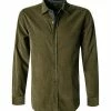 Aktion 😉 Lucky de Luca Hemd Nyro 05102/2 Cord, Grün, Olive 🔔