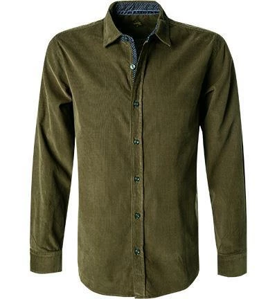 Aktion 😉 Lucky de Luca Hemd Nyro 05102/2 Cord, Grün, Olive 🔔 1 Aktion 😉 Lucky de Luca Hemd Nyro 05102/2 Cord, Grün, Olive 🔔