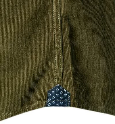 Aktion 😉 Lucky de Luca Hemd Nyro 05102/2 Cord, Grün, Olive 🔔 3 Aktion 😉 Lucky de Luca Hemd Nyro 05102/2 Cord, Grün, Olive 🔔 – Bild 3