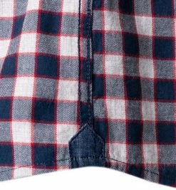 Budget ⌛ Lucky de Luca Hemd Nyro 05105/1 Baumwolle, Navy-grau kariert, Rot-blau 💯 -Hemden Verkaufsgeschäft 358192 norm3