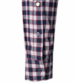 Budget ⌛ Lucky de Luca Hemd Nyro 05105/1 Baumwolle, Navy-grau kariert, Rot-blau 💯 -Hemden Verkaufsgeschäft 358192 norm4