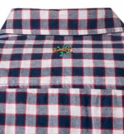 Budget ⌛ Lucky de Luca Hemd Nyro 05105/1 Baumwolle, Navy-grau kariert, Rot-blau 💯 -Hemden Verkaufsgeschäft 358192 norm5