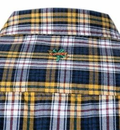 Bestpreis 🛒 Lucky de Luca Hemd Nyro 05111/1 Twill, Navy-gelb kariert, Navy-weiß-indigo 👍 -Hemden Verkaufsgeschäft 358198 norm5