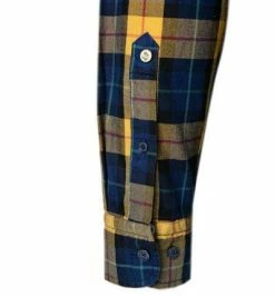 Angebote 👍 Lucky de Luca Hemd Nyro 05112/1 Twill, Gelb kariert, Gelb-indigo ⌛ -Hemden Verkaufsgeschäft 358200 norm4