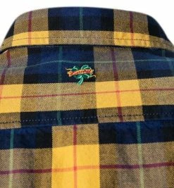 Angebote 👍 Lucky de Luca Hemd Nyro 05112/1 Twill, Gelb kariert, Gelb-indigo ⌛ -Hemden Verkaufsgeschäft 358200 norm5