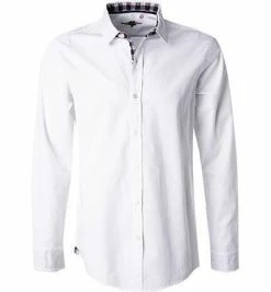 Angebote 🔔 Lucky de Luca Hemd Nyro 05113/1 Twill, Weiß 😉