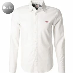 Großhandel 😉 Levi's® Hemd 86625/0002 Slim Fit, Flanell, Weiß 🛒