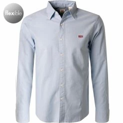 Brandneu 👏 Levi's® Hemd 86625/0005 Slim Fit, Flanell, Hellblau 👍