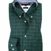 Aktion 💯 Tommy Hilfiger Hemd MW0MW15052/0N1 Slim Fit, Baumwolle, Jägergrün kariert, Jägergrün ✨