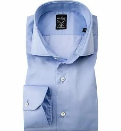 Bester Verkauf ✔️ van Laack Hemd Tailor Fit 130972/MIVARA-TF/720 Popeline, Hellblau, Blau 👍