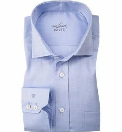 Neu 👍 van Laack Hemd Comfort Fit 130872/RIVARA-CF/720 Baumwolle, Hellblau, Blau-weiß 🎁