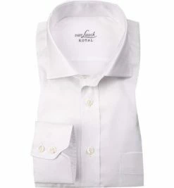 Schlussverkauf 🔥 van Laack Hemd Comfort Fit 130872/RIVARA-CF/000 Baumwolle, Weiß 🎉
