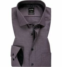 Beste Bewertungen von ❤️ OLYMP Luxor Modern Fit 1312/74/30 Hemd, Baumwolle, Rosé meliert, Rosé 😍