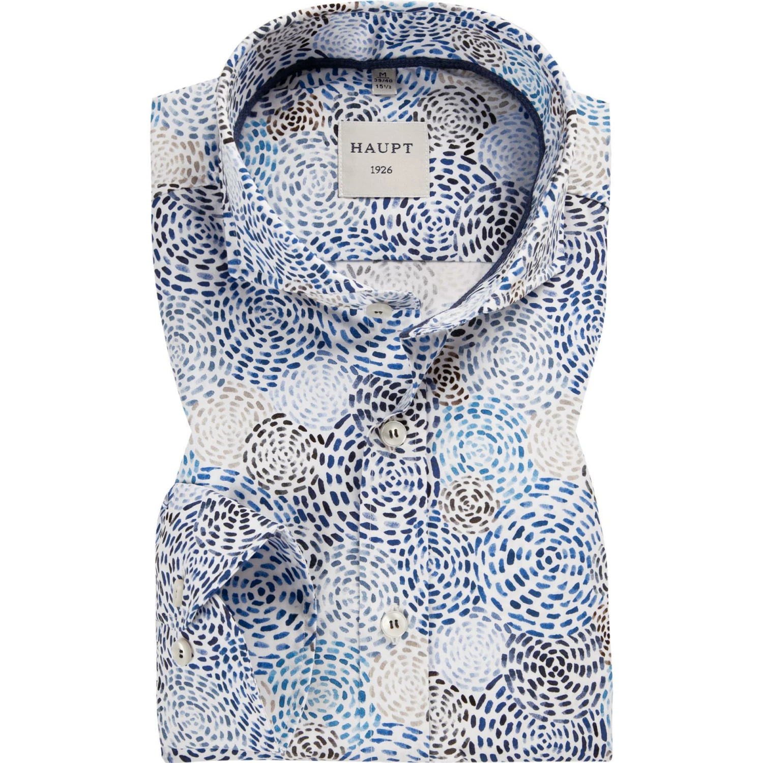 Top 10 😍 Haupt Hemd 70520517232/40701 Modern Fit, Baumwolle, Blau gemustert, 👖 Jeansblau 🎉 1 Top 10 😍 Haupt Hemd 70520517232/40701 Modern Fit, Baumwolle, Blau gemustert, 👖 Jeansblau 🎉