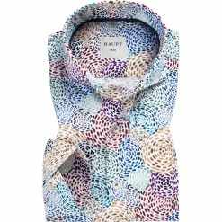 Auslauf 🥰 Haupt Hemd 70520517232/40109 Modern Fit, Baumwolle, Multicolour gemustert, Multicolor 🔔