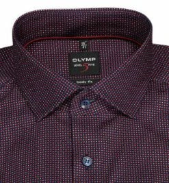 Blitzangebot 🧨 OLYMP Level Five Body Fit 69EL 2104/79/35 Hemd, Baumwolle, Extra langer Arm, Navy-rot gemustert, Rot 👍 6 Blitzangebot 🧨 OLYMP Level Five Body Fit 69EL 2104/79/35 Hemd, Baumwolle, Extra langer Arm, Navy-rot gemustert, Rot 👍 -Hemden Verkaufsgeschäft 359788 norm2