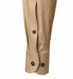 Bestpreis 👍 OLYMP Level Five Body Fit 2014/74/28 Hemd, Jersey geruchshemmend, Braun meliert, Braun 🤩 -Hemden Verkaufsgeschäft 359815 norm3