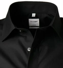 Blitzangebot ✔️ OLYMP Luxor Comfort Fit 0254/12/68 Kurzarmhemd, Popeline, Schwarz 🔔 -Hemden Verkaufsgeschäft 360103 norm2