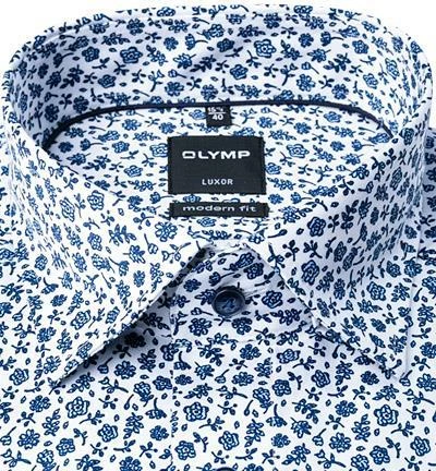 Coupon 🤩 OLYMP Luxor Modern Fit 1390/74/11 Hemd, Baumwolle, Bleu gemustert, Bleu 🔥 2 Coupon 🤩 OLYMP Luxor Modern Fit 1390/74/11 Hemd, Baumwolle, Bleu gemustert, Bleu 🔥 – Bild 2